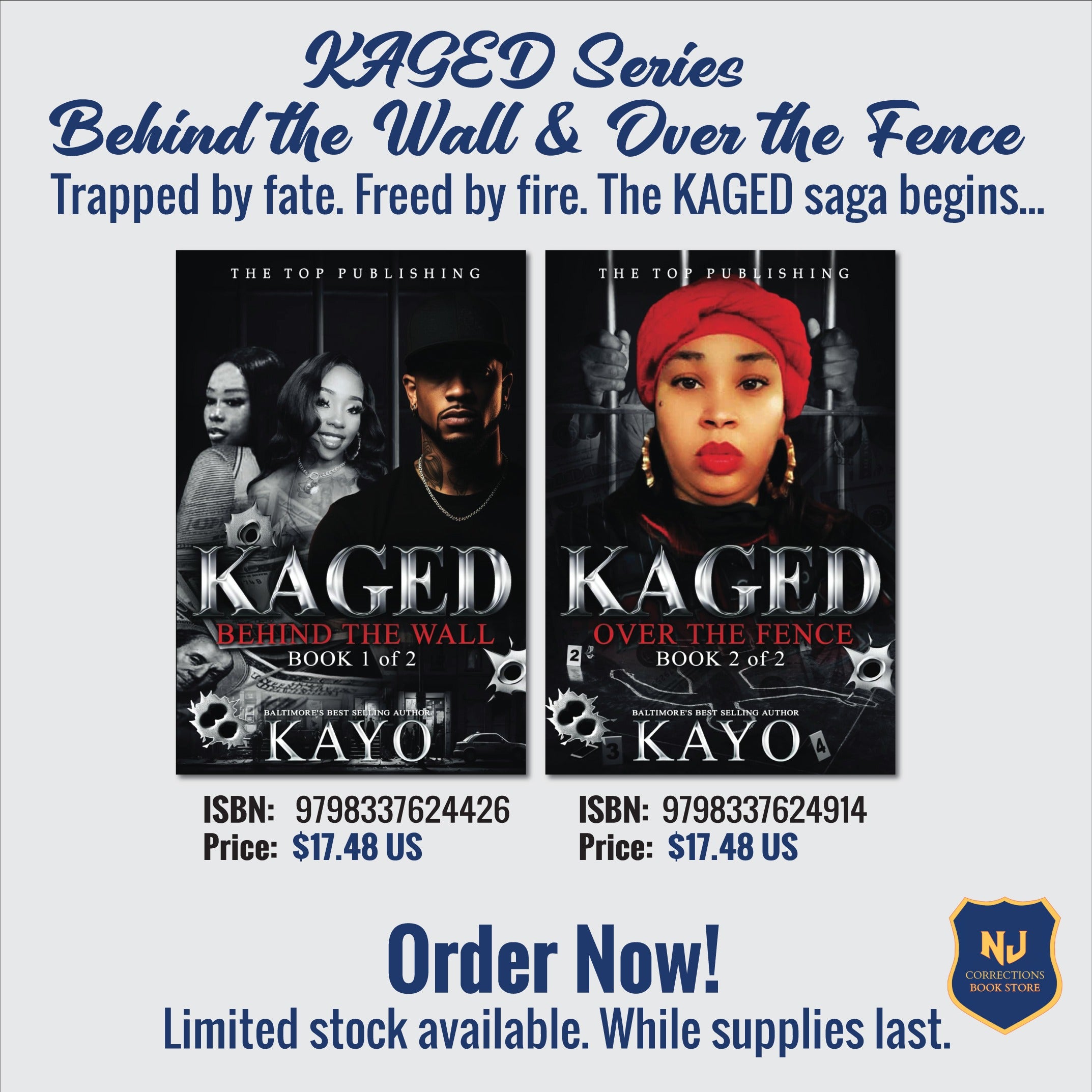 KAGED Series – Behind the Wall & Over the Fence Bundle by Kayo