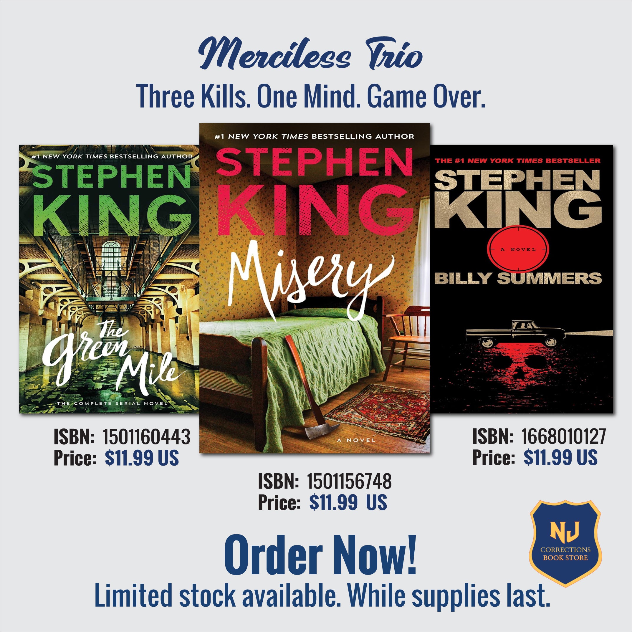 Merciless Trio - Three Kills. One Mind. Game Over Bundle