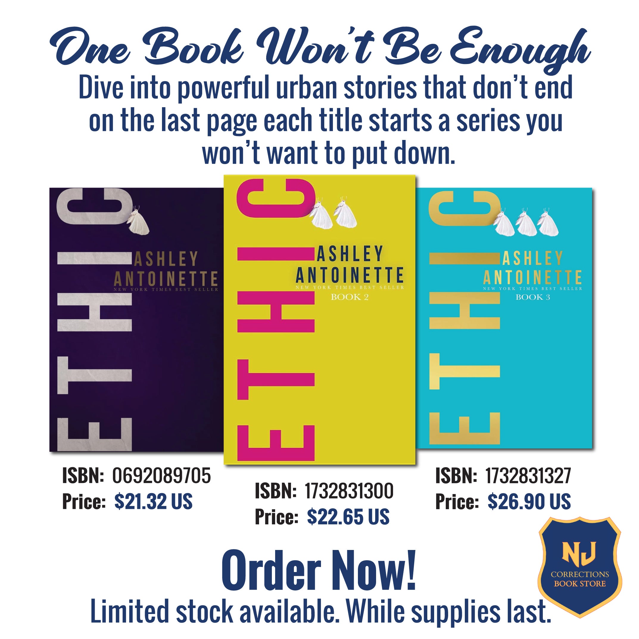 One Book Won't Be Enough - Ethic Trilogy Bundle