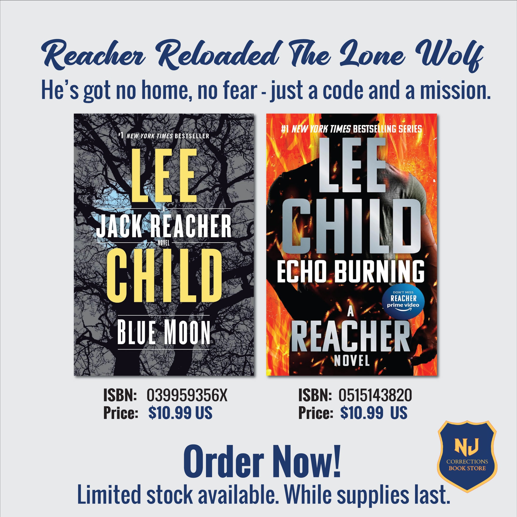 Reacher Reloaded The Lone Wolf - He's Got No Home, No Fear - Just a Code and a Mission Bundle