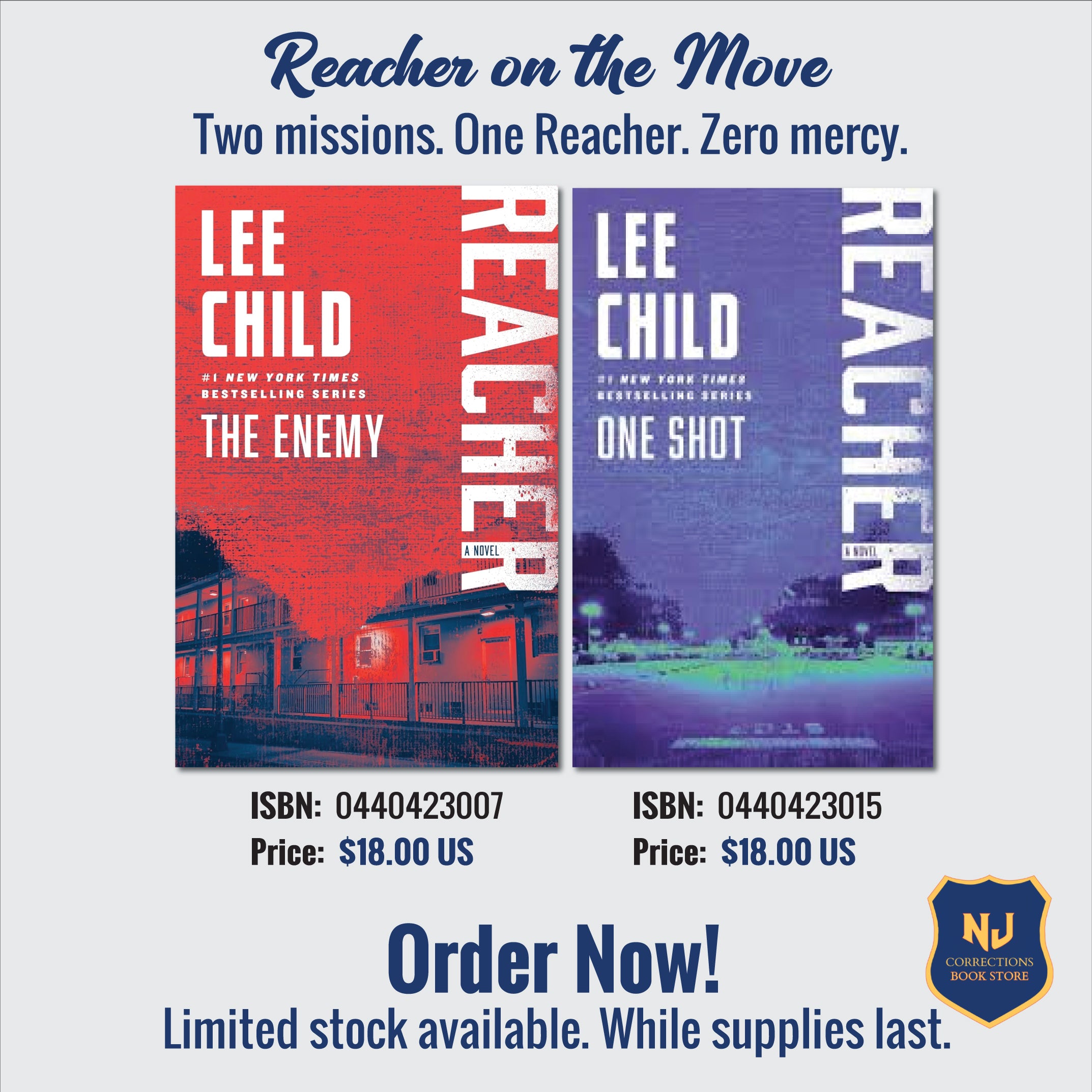 Reacher on the Move - Two Missions. One Reacher. Zero Mercy Bundle