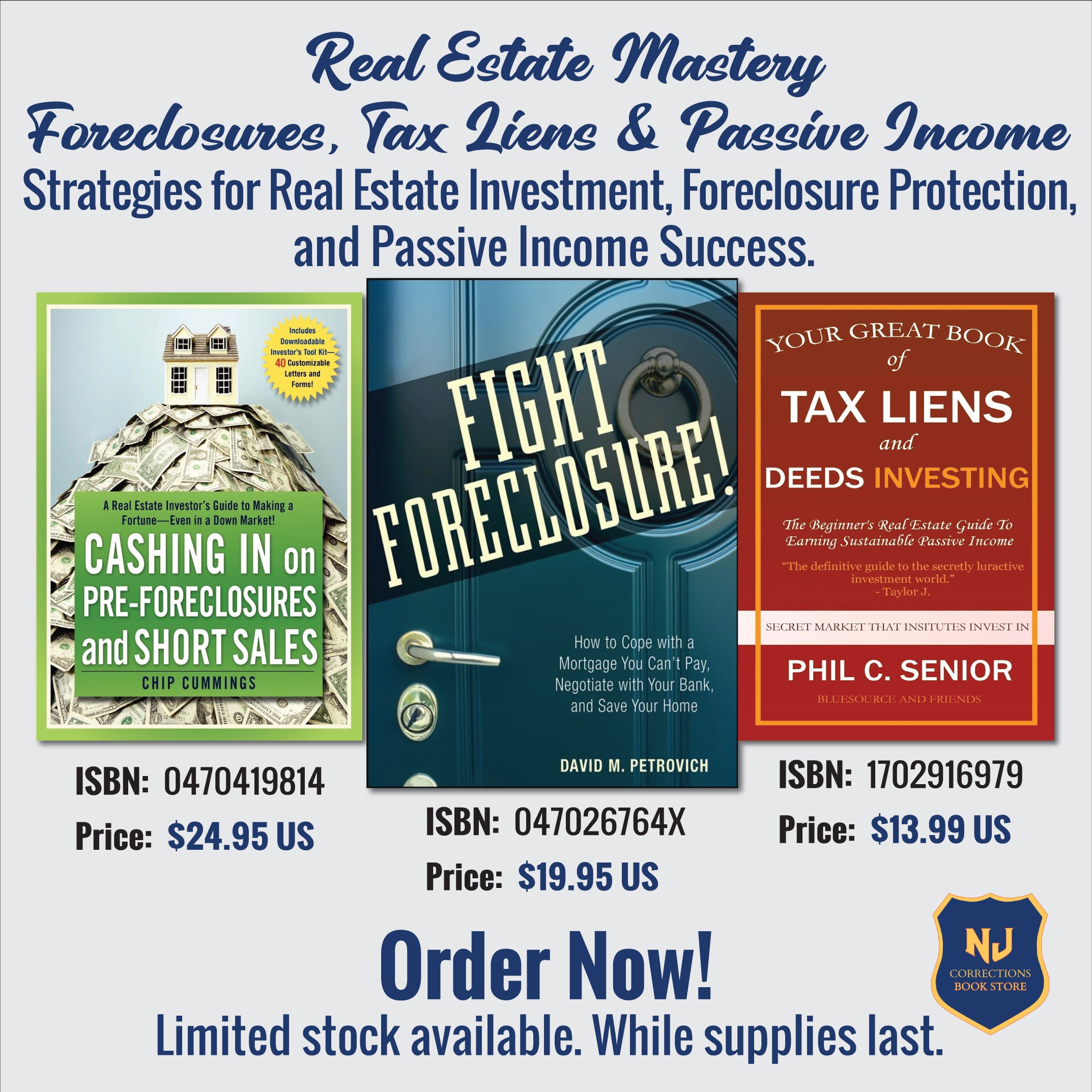 Real Estate Mastery - Foreclosures, Tax Liens & Passive Income - Strategies for Real Estate Investment, Foreclosure Protection, and Passive Income Success Bundle