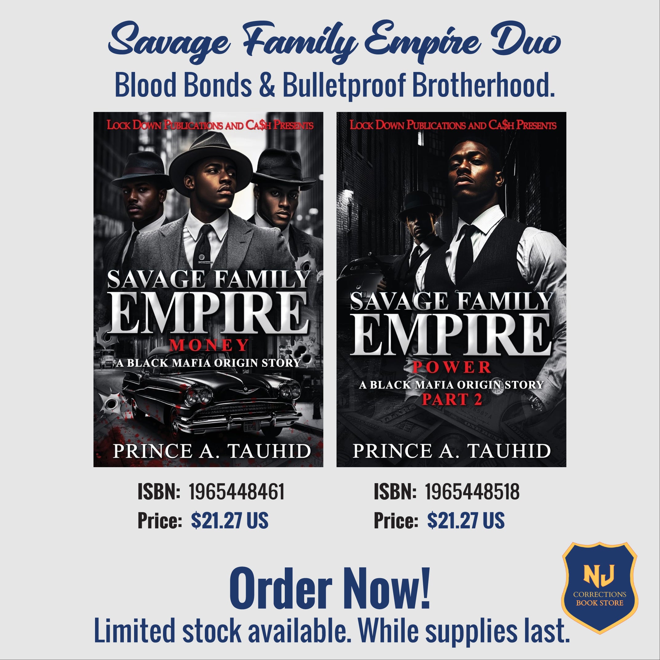 Savage Family Empire Duo - Blood Bonds & Bulletproof Brotherhood Bundle