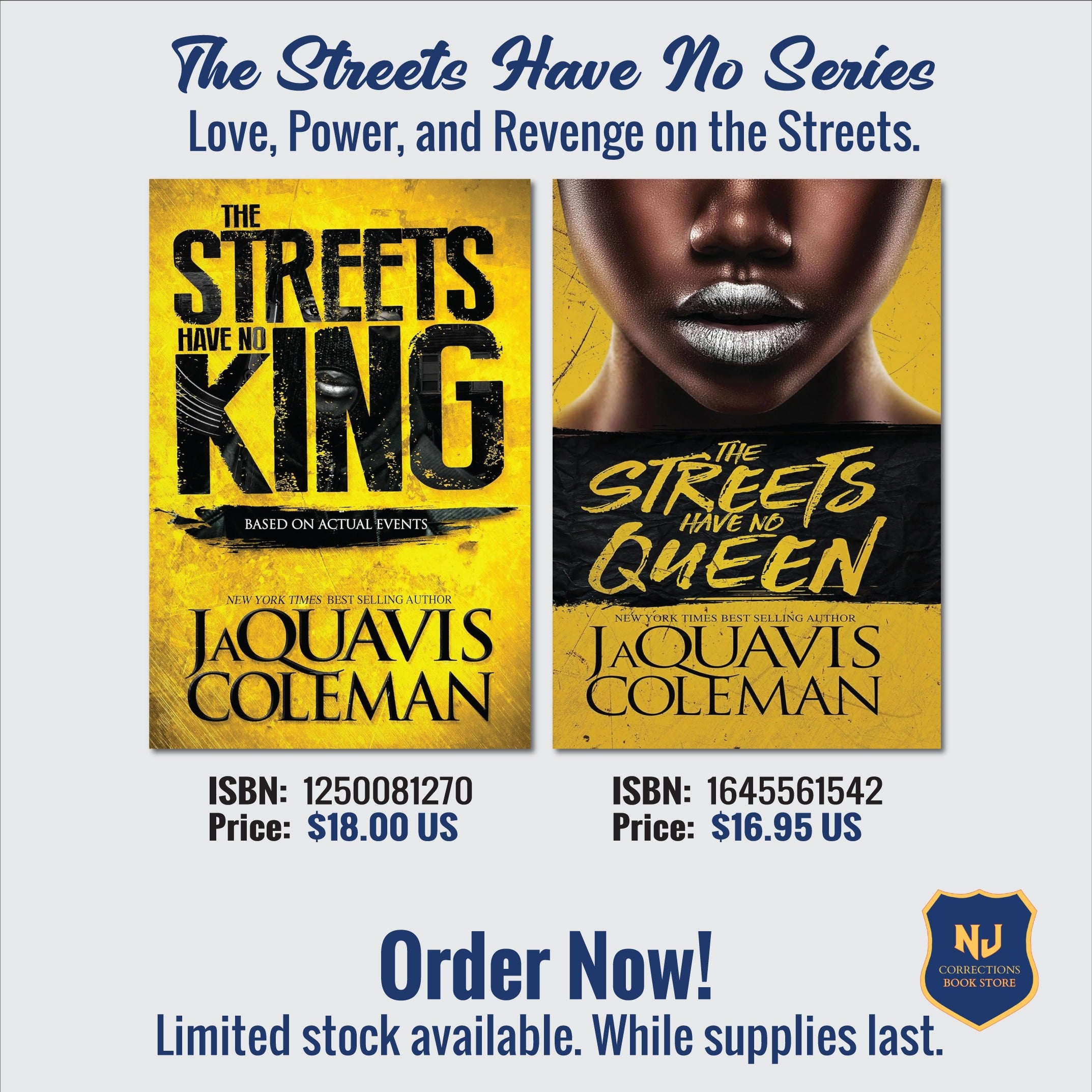 The Streets Have No Series Bundle – King & Queen by JaQuavis Coleman
