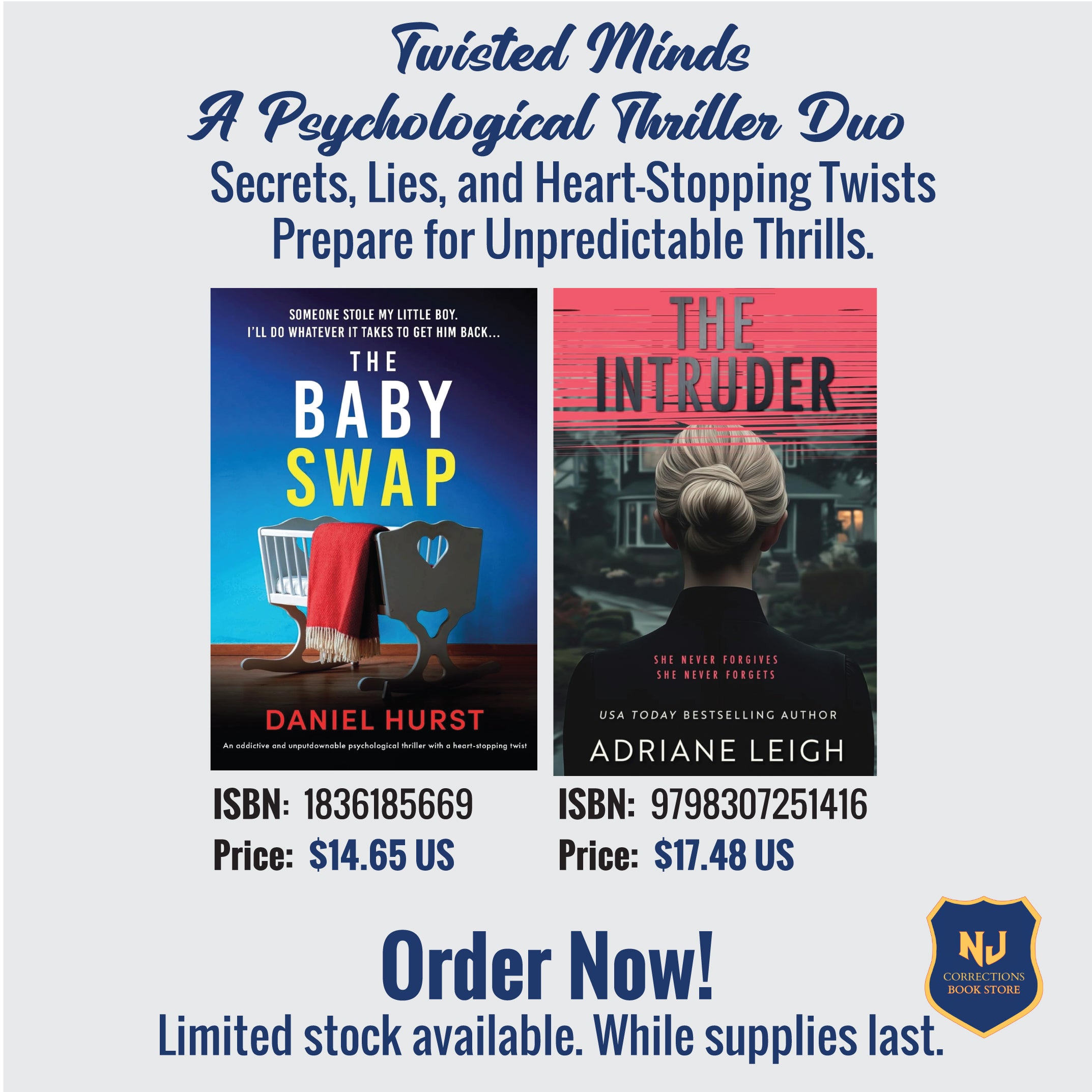 Twisted Minds - A Psychological Thriller Duo - Secrets, Lies, and Heart-Stopping Twists Bundle