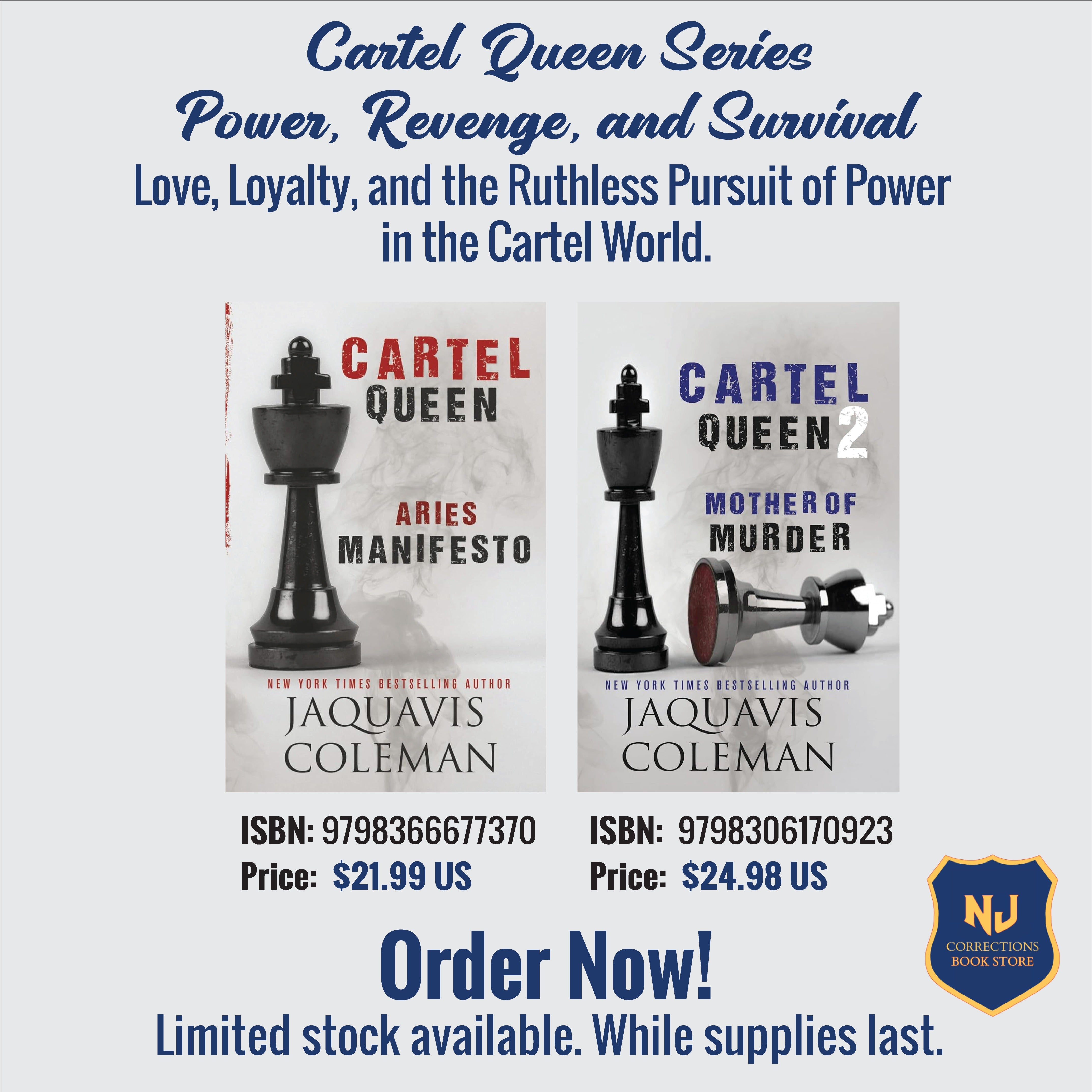 Cartel Queen Series Bundle – Books 1 & 2 by JaQuavis Coleman