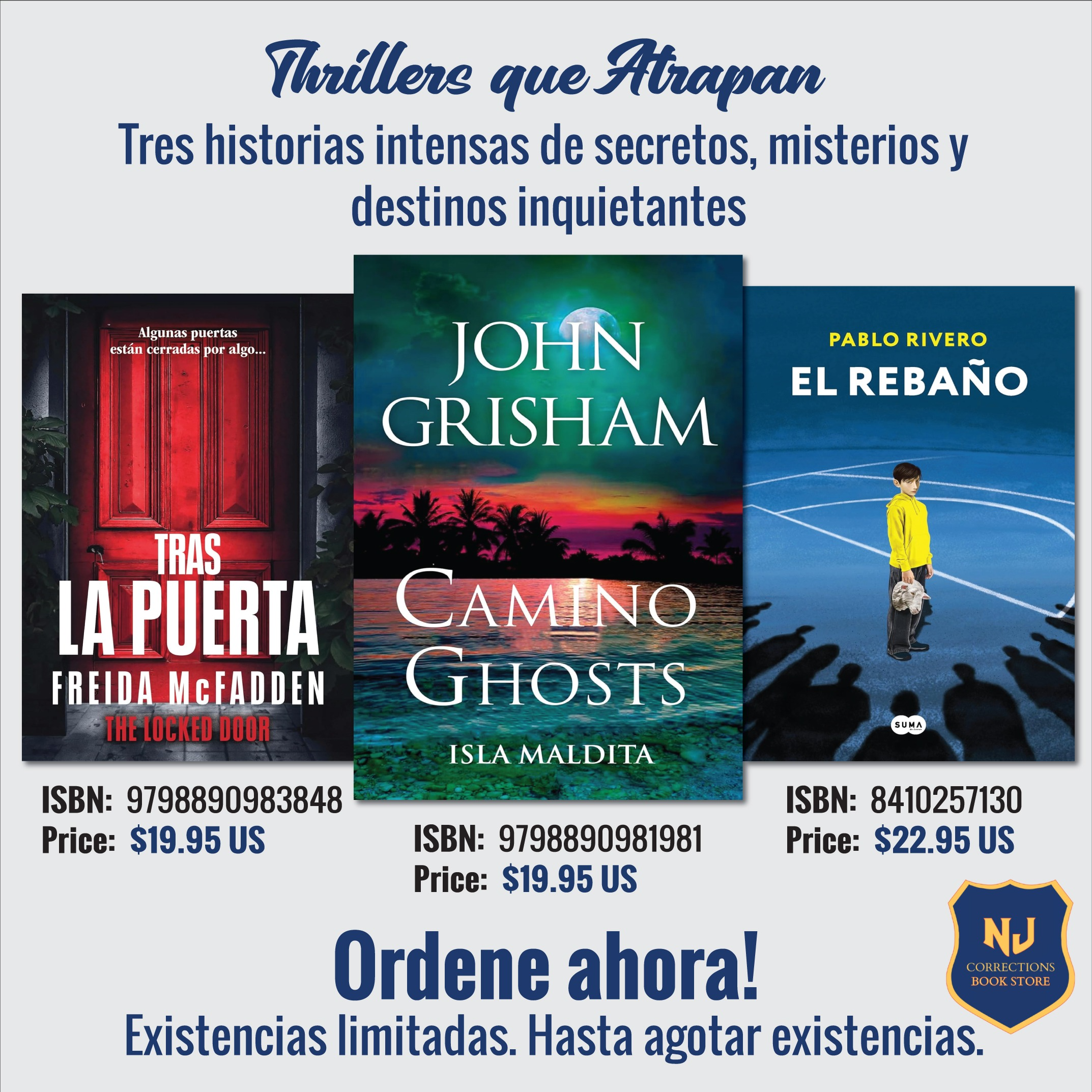 Thrillers que Atrapan - Tres historias intensas de secretos, misterios y destinos inquietantes Bundle