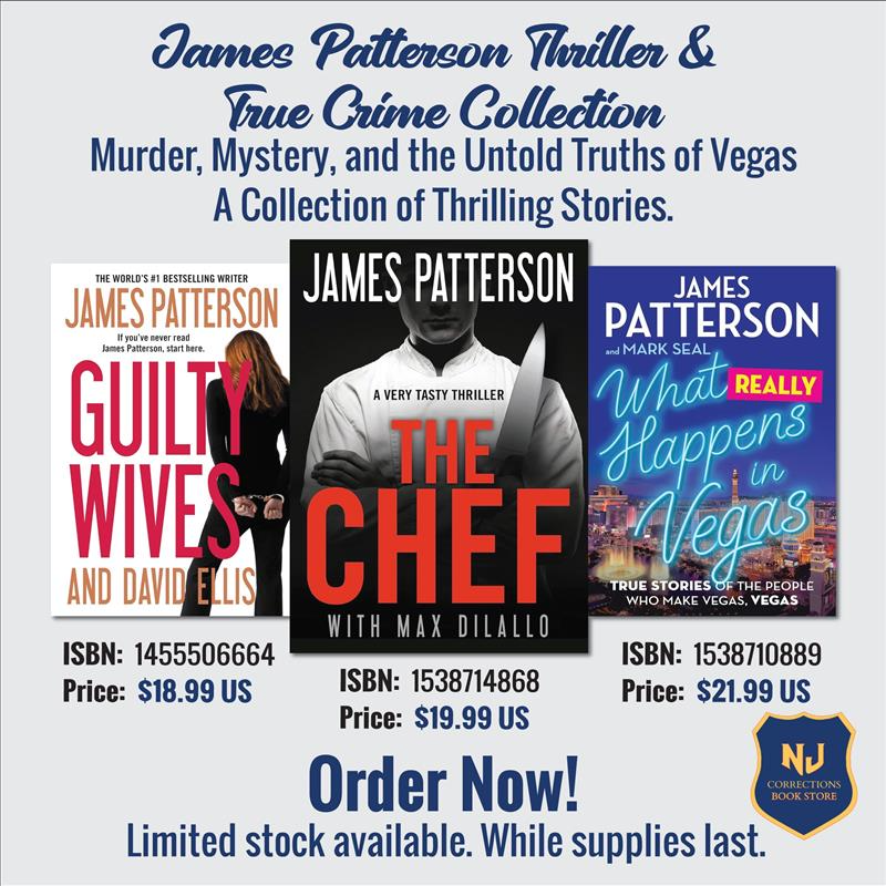 James Patterson Thriller & True Crime Collection – Guilty Wives, The Chef & What Really Happens in Vegas