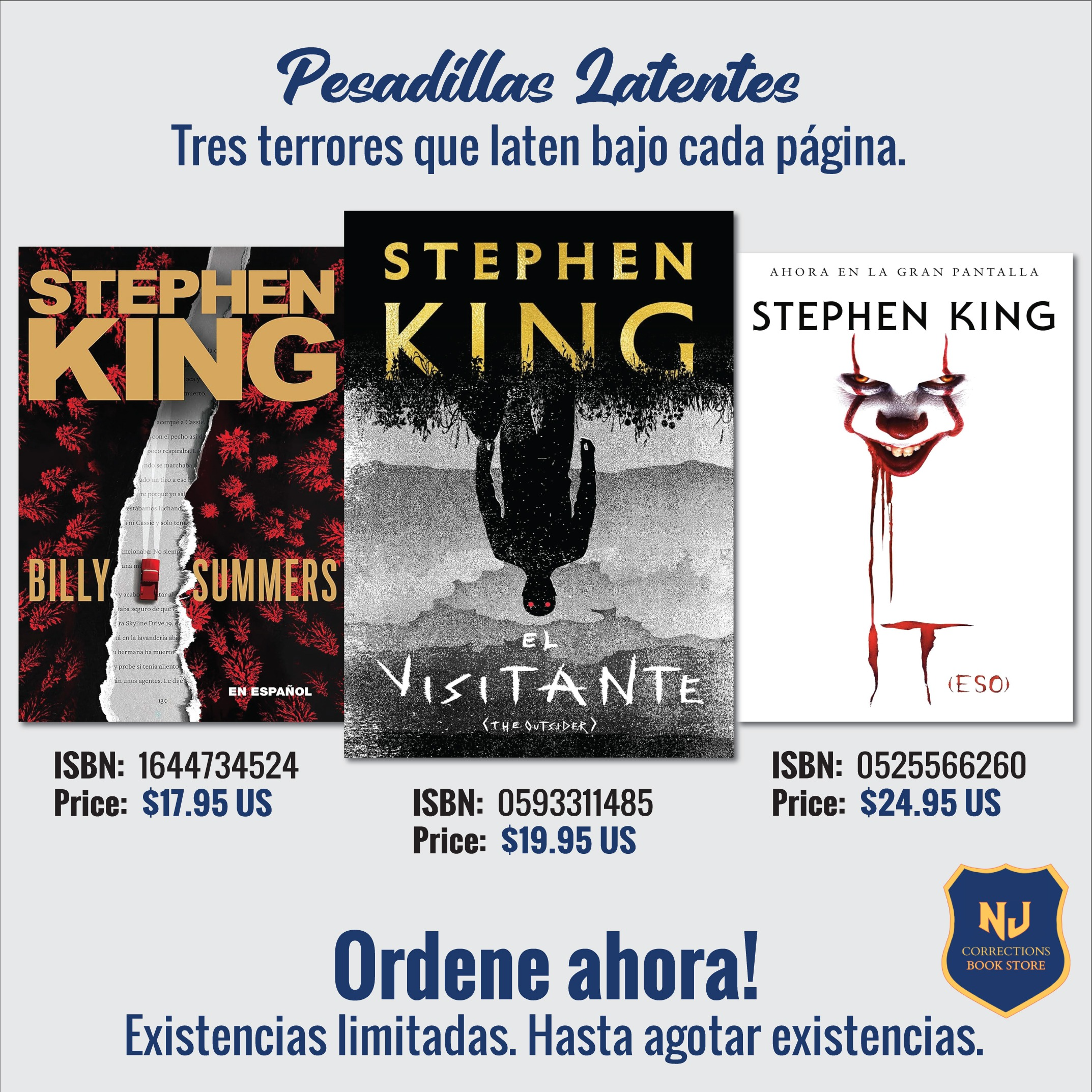 Pesadillas Latentes - Tres terrores que laten bajo cada página Bundle