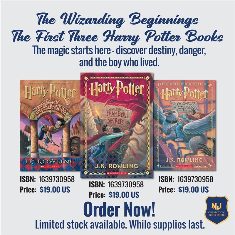 The Wizarding Beginnings Bundle – Harry Potter Sorcerer's Stone, Chamber of Secrets & Prisoner of Azkaban by J.K. Rowling