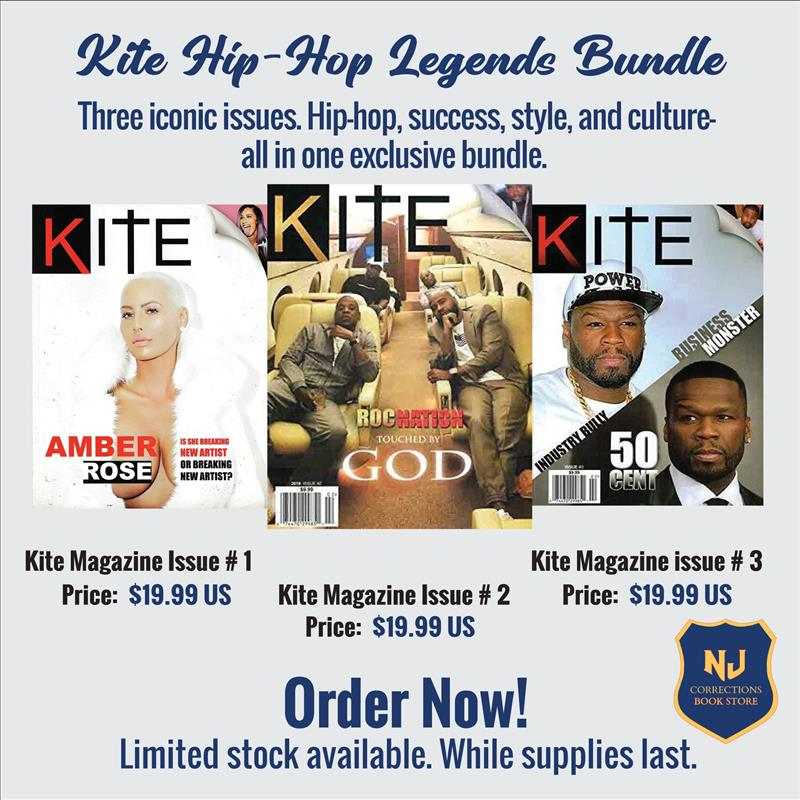 Kite Hip-Hop Legends Bundle – Kite Magazine Issues 1, 2 & 3