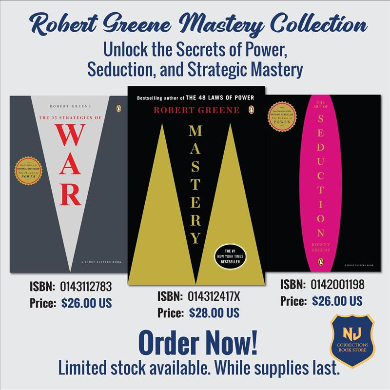 Robert Greene Mastery Collection - Power, Seduction, and Strategy Bundle