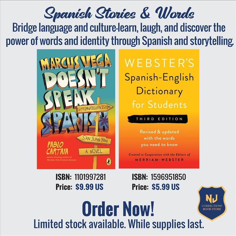 Spanish Stories & Words Bundle – Marcus Vega Doesn't Speak Spanish & Webster's Spanish-English Dictionary for Students