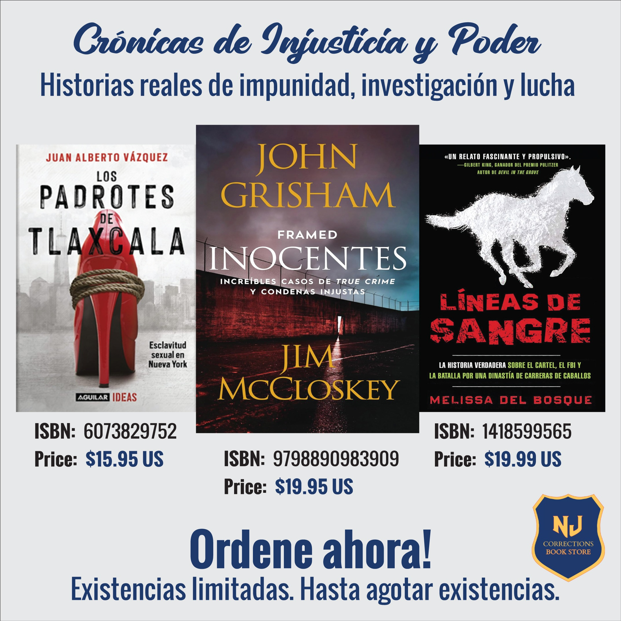 Crónicas de Injusticia y Poder - Historias reales de impunidad, investigación y lucha Bundle