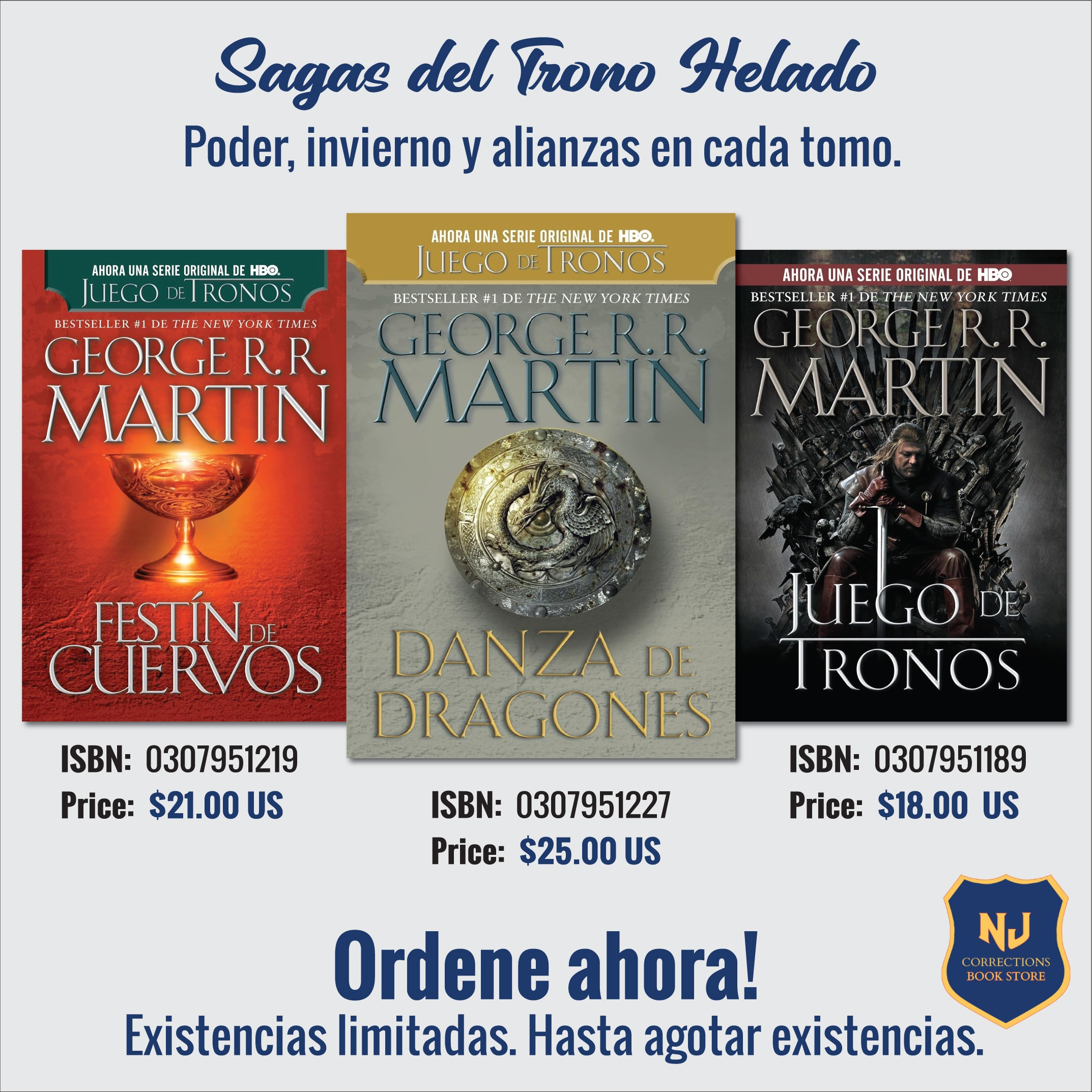 Sagas del Trono Helado - Poder, invierno y alianzas en cada tomo Bundle