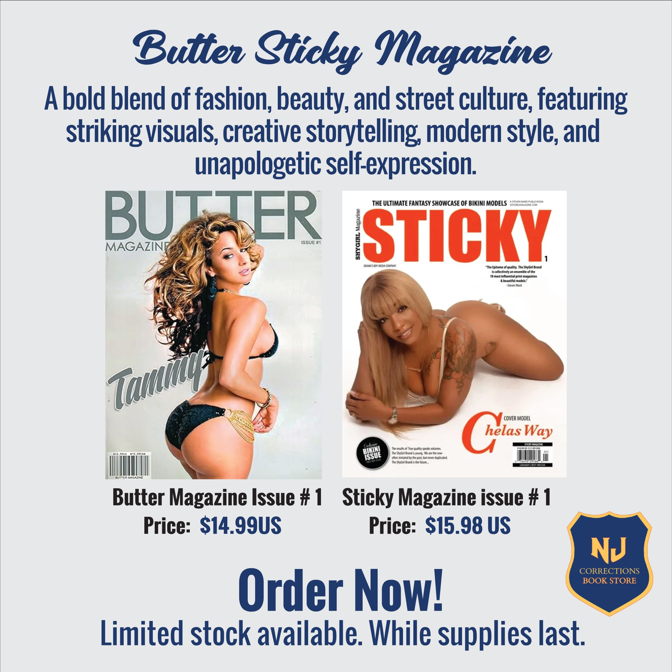 Butter Sticky Magazine Bundle – Butter Magazine Issue 1 & Sticky Magazine Issue 1