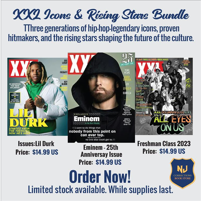 XXL Icons & Rising Stars Bundle – Lil Durk, Eminem 25th Anniversary & Freshman Class 2023