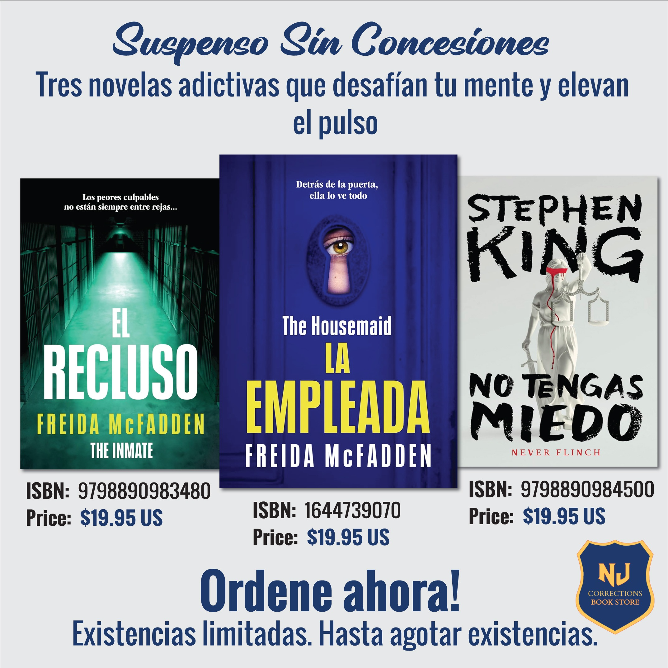 Suspenso Sin Concesiones - Tres novelas adictivas que desafían tu mente y elevan el pulso Bundle