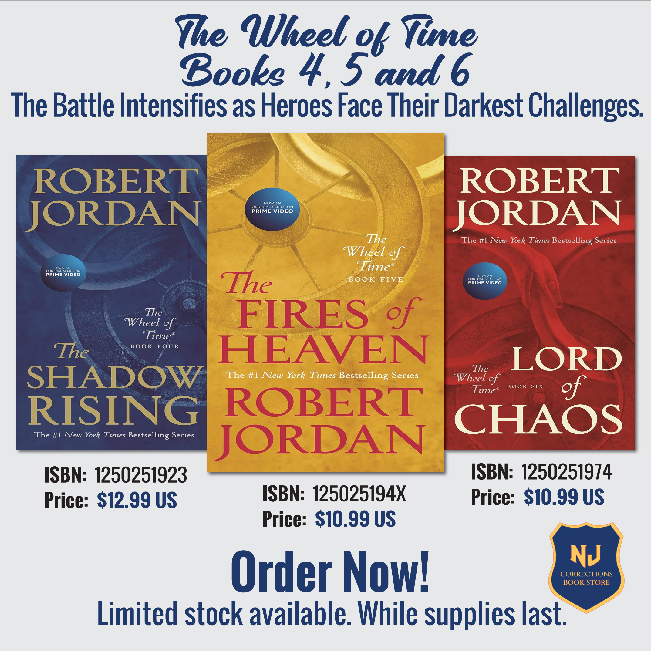 The Wheel of Time Books 4, 5 and 6 - Epic Fantasy Bundle