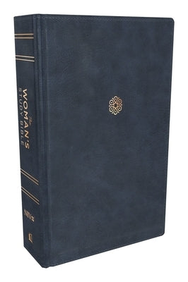 Niv, the Woman's Study Bible, Leathersoft, Blue, Full-Color: Receiving God's Truth for Balance, Hope, and Transformation Bible Thomas Nelson