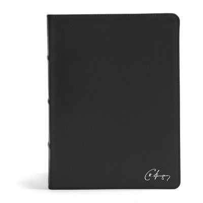 CSB Spurgeon Study Bible, Black Genuine Leather Bible Holman Bibles