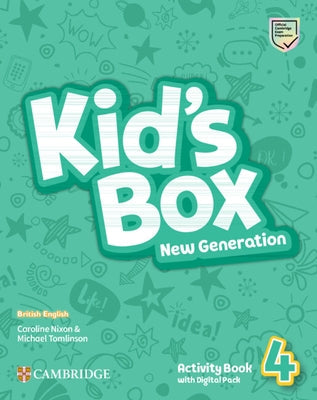 Kid's Box New Generation Level 4 Activity Book with Digital Pack British English Paperback Cambridge University Press
