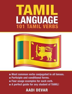 Tamil Language: 101 Tamil Verbs Paperback Preceptor Language Guides