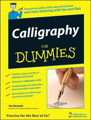 Calligraphy for Dummies Paperback For Dummies