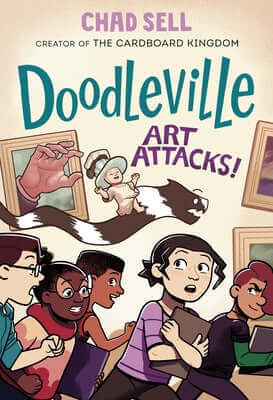 Doodleville #2: Art Attacks!: (A Graphic Novel) Paperback Alfred A. Knopf Books for Young Readers