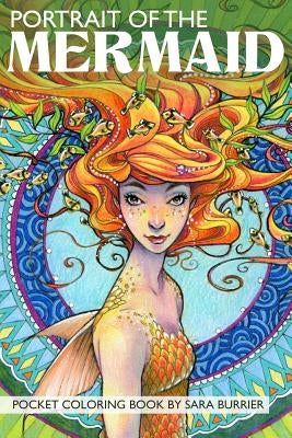 Portrait of the MERMAID Coloring Book Paperback Createspace Independent Publishing Platform