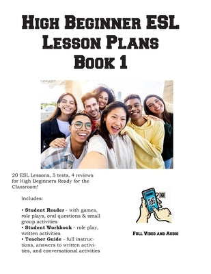 High Beginner ESL Lesson Plans Book 1 Paperback Learning English Curriculum
