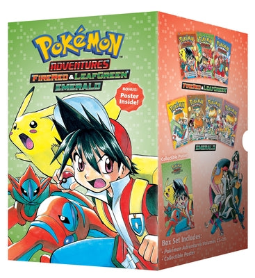 Pokémon Adventures Firered & Leafgreen / Emerald Box Set: Includes Vols. 23-29 by Kusaka, Hidenori