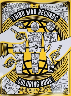 Third Man Records Coloring Book Paperback Third Man Books