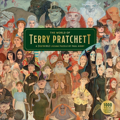 The World of Terry Pratchett 1000 Piece Puzzle: A Discworld Jigsaw by Paul Kidby Other Laurence King