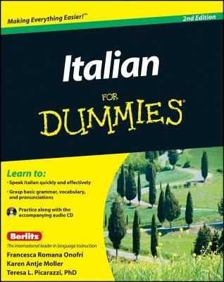 Italian for Dummies Paperback For Dummies