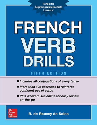 French Verb Drills, Fifth Edition Paperback McGraw-Hill Companies