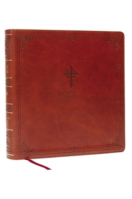 Nabre XL, Catholic Edition, Leathersoft, Brown, Comfort Print: Holy Bible Bible Catholic Bible Press