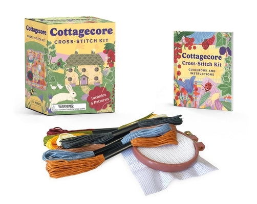 Cottagecore Cross-Stitch Kit: Includes 4 Patterns Paperback Rp Minis