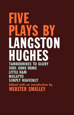 Five Plays by Langston Hughes Paperback Indiana University Press (Ips)