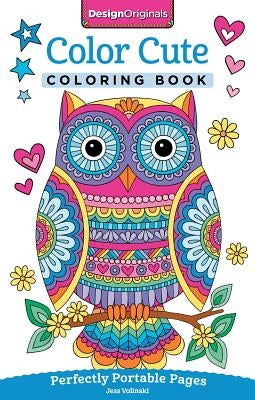 Color Cute Coloring Book: Perfectly Portable Pages Paperback Design Originals