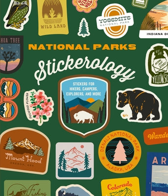 National Parks Stickerology: Stickers for Hikers, Campers, Explorers, and More: Stickers for Journals, Water Bottles, Laptops, Planners, and Smartphon by Potter Gift