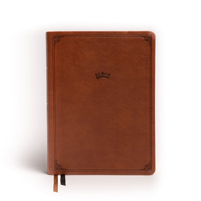 NASB Tony Evans Study Bible, Brown Leathertouch, Indexed: Advancing God's Kingdom Agenda Bible Holman Bibles