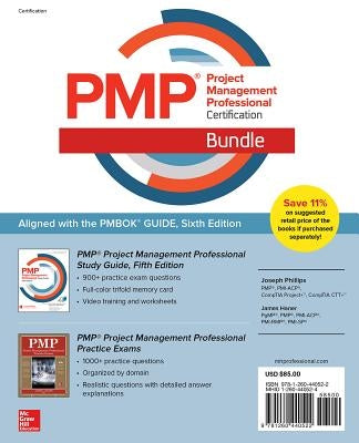 Pmp Project Management Professional Certification Bundle [With CD (Audio)] Paperback McGraw-Hill Education