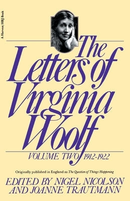 The Letters of Virginia Woolf: Volume II: 1912-1922 Paperback Houghton Mifflin
