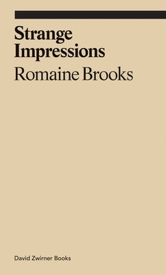 Strange Impressions Paperback David Zwirner Books