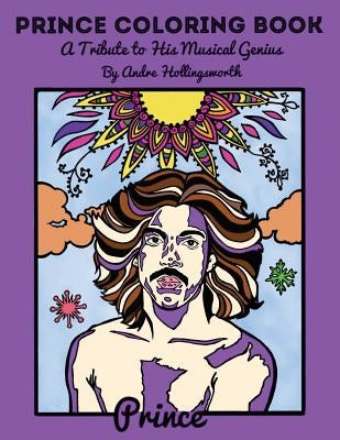 Prince Coloring Book: A Tribute to His Musical Genius Paperback Holli Rock, LLC