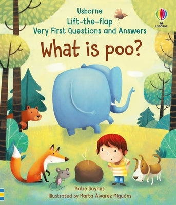 Very First Questions and Answers What Is Poop? Board Book Usborne Books