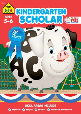 School Zone Kindergarten Scholar Workbook by Zone, School
