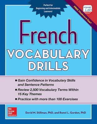 French Vocabulary Drills Paperback McGraw-Hill Companies