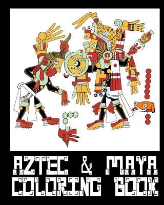 Aztec & Mayan Coloring Book - 26 Designs to Color in - Colouring Book: Only one design per page Paperback Createspace Independent Publishing Platform